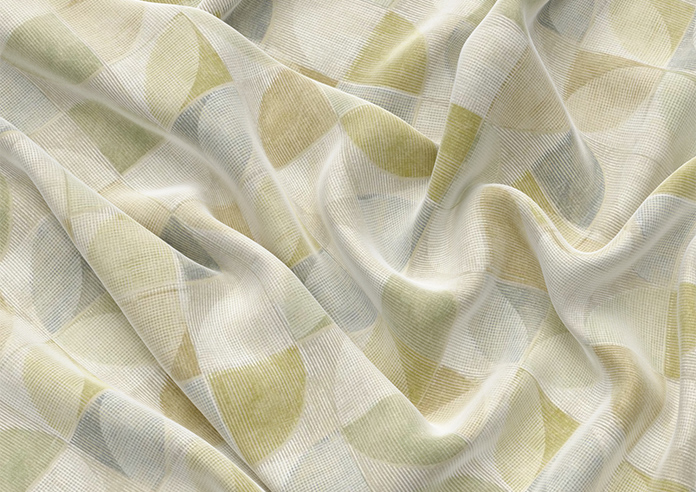 Mosaic Tile, Zest - Motorised Roman Blind - Image 4